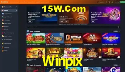 Slots com jackpots e giros grátis na Winpix